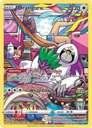 Oranguru - SWSH09: Brilliant Stars Trainer Gallery #TG12