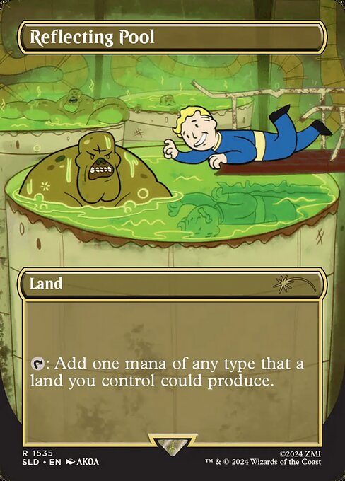 *Foil Reflecting Pool — SLD — 1535