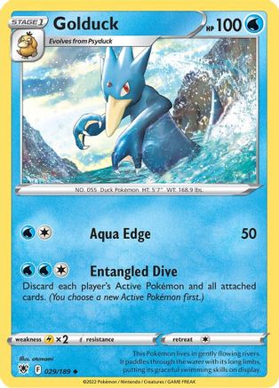 Golduck - SWSH10: Astral Radiance #029