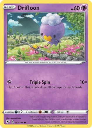 Drifloon - SWSH10: Astral Radiance #063
