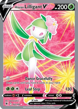 Hisuian Lilligant V (Full Art) - SWSH10: Astral Radiance #162