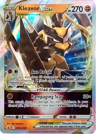 Kleavor VSTAR - SWSH249 - SWSH: Sword & Shield Promo Cards #SWSH249