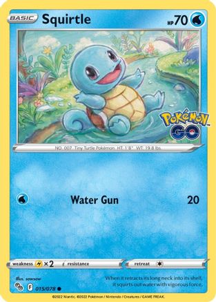 Squirtle - Pokemon GO #015