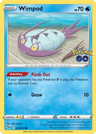 Wimpod - Pokemon GO #025