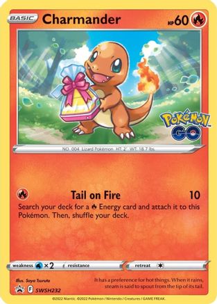Charmander - SWSH232 - SWSH: Sword & Shield Promo Cards #SWSH232