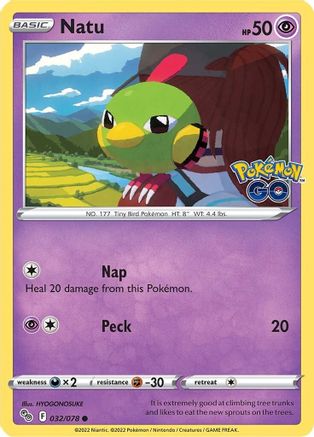 Natu - Pokemon GO #032