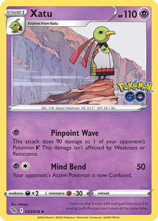 Xatu - Pokemon GO #033