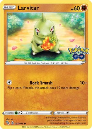 Larvitar - Pokemon GO #037