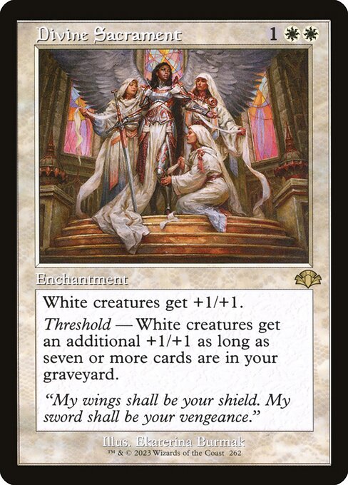 Divine Sacrament - (dmr-262) - Near Mint (*Foil )