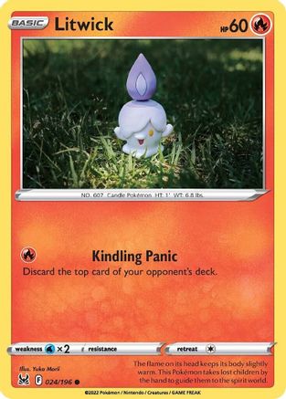 Litwick - SWSH11: Lost Origin #024