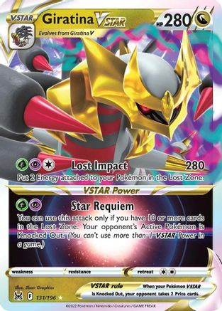 Giratina VSTAR - SWSH11: Lost Origin #131
