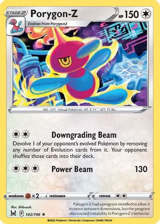 Porygon-Z - SWSH11: Lost Origin #142