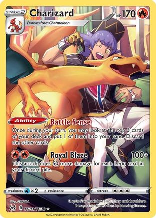 Charizard - SWSH11: Lost Origin Trainer Gallery #TG03