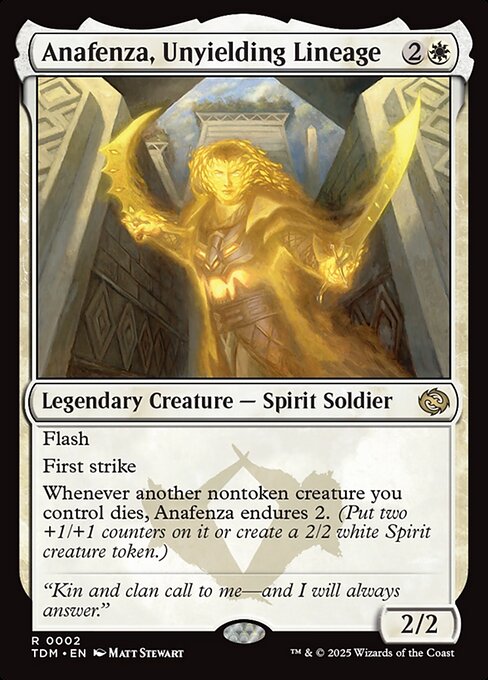 Anafenza, Unyielding Lineage — TDM — 2
