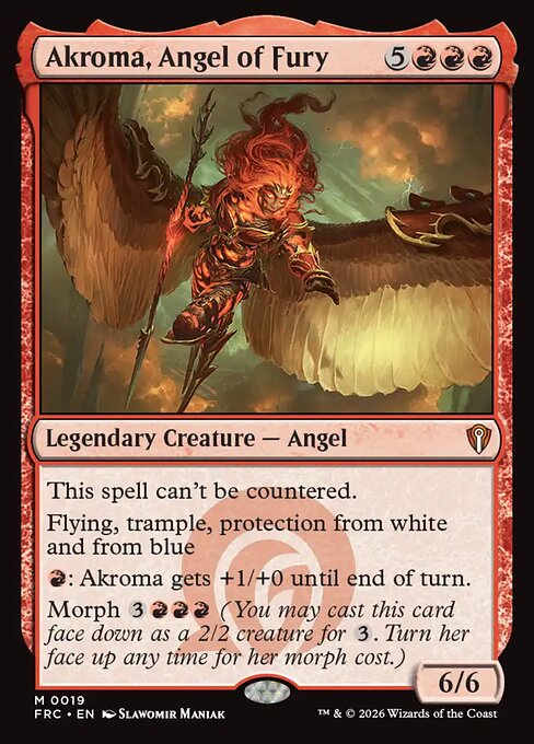 Akroma, Angel of Fury - frc Reality Fracture Commander - #19