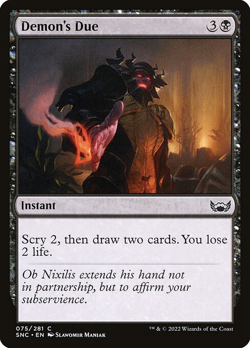 Demon's Due — SNC — 75