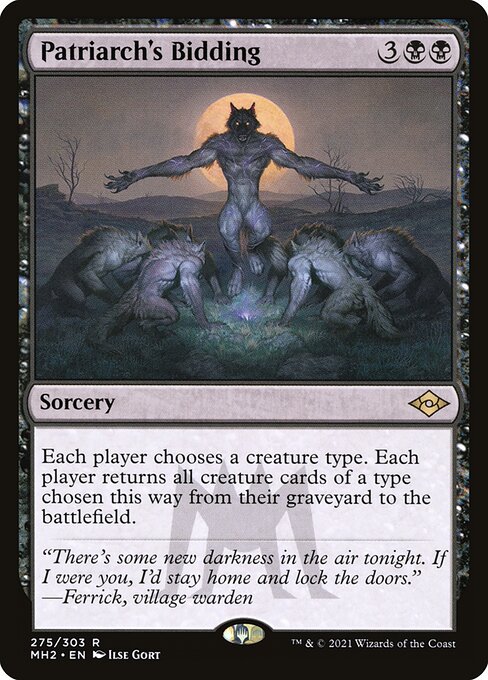 Patriarch's Bidding - (mh2 Modern Horizons 2-275)