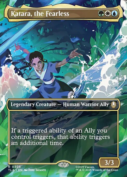 *Foil Katara, the Fearless — tla — 305