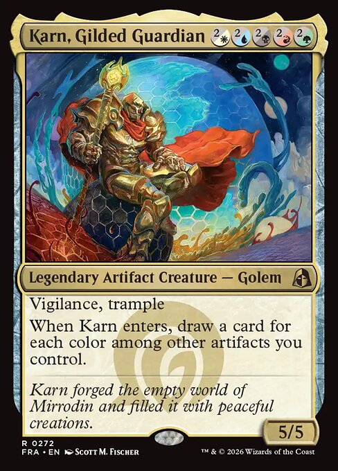 Karn, Gilded Guardian - fra Reality Fracture - #272