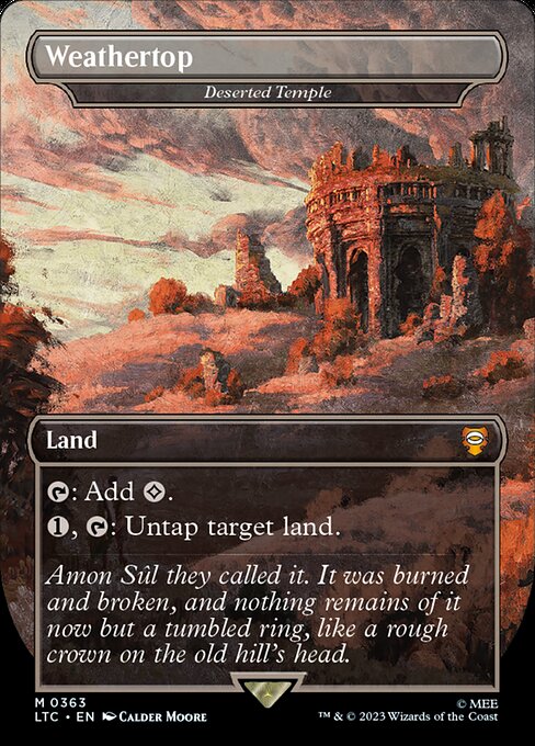 Deserted Temple - (ltc-363) - Near Mint (*Foil )