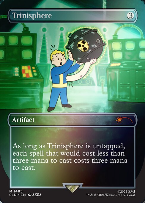 *Foil Trinisphere — SLD — 1485★