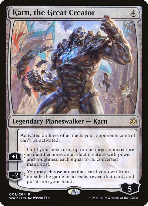 Karn, the Great Creator — WAR — 1