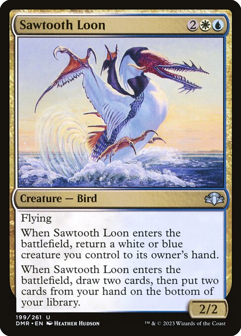 Sawtooth Loon - (dmr-199) - Near Mint (*Foil )