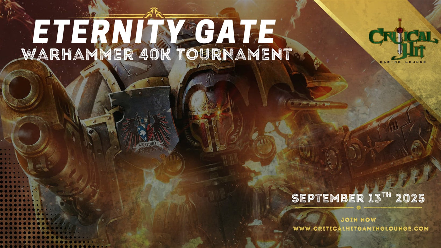 Eternity Gate - Warhammer 40k 2000pt Tournament September 13th
