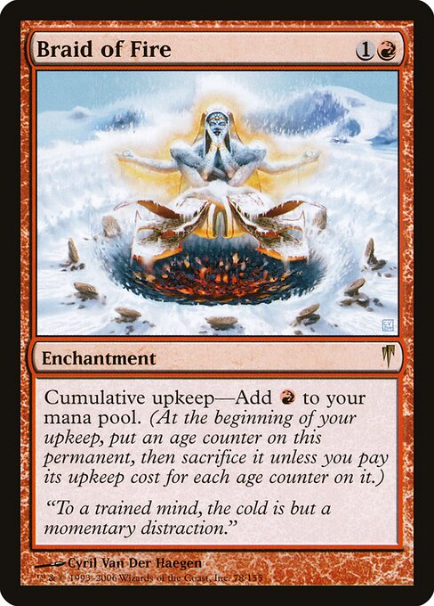 Braid of Fire - csp Coldsnap - #78