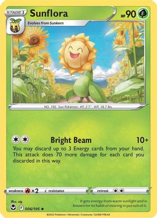 Sunflora - SWSH12: Silver Tempest #006