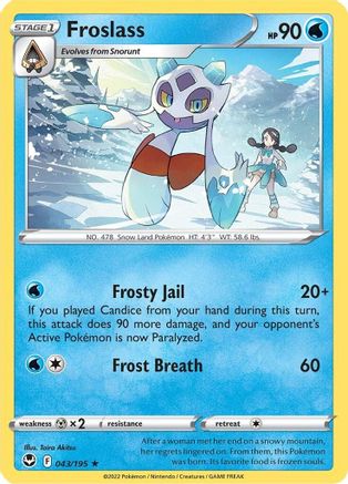 Froslass - SWSH12: Silver Tempest #043