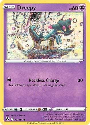Dreepy - SWSH12: Silver Tempest #087