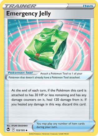 Emergency Jelly - SWSH12: Silver Tempest #155