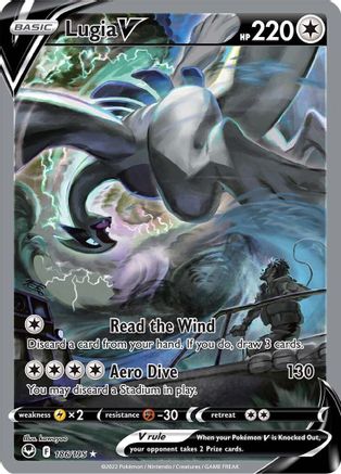 Lugia V (Alternate Full Art) - SWSH12: Silver Tempest #186