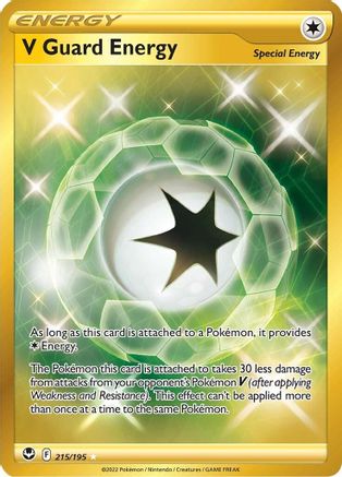 V Guard Energy (Secret) - SWSH12: Silver Tempest #215