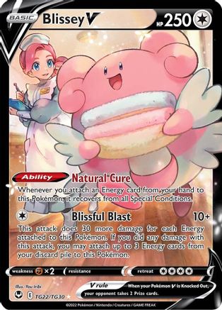Blissey V - SWSH12: Silver Tempest Trainer Gallery #TG22