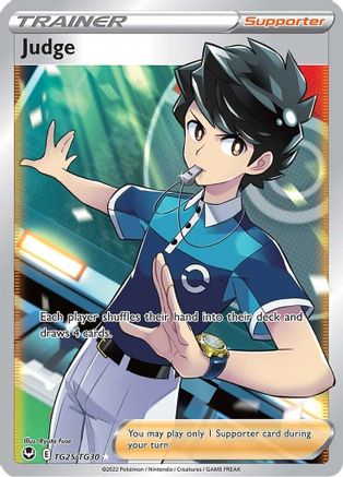 Judge - SWSH12: Silver Tempest Trainer Gallery #TG25