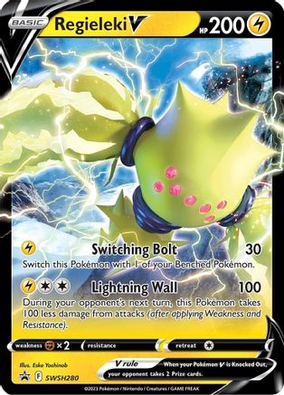 Regieleki V - SWSH280 - SWSH: Sword & Shield Promo Cards #SWSH280