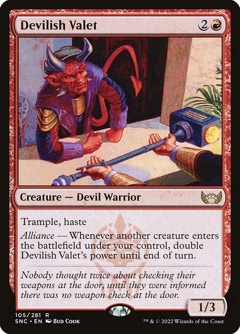 Devilish Valet — SNC — 105