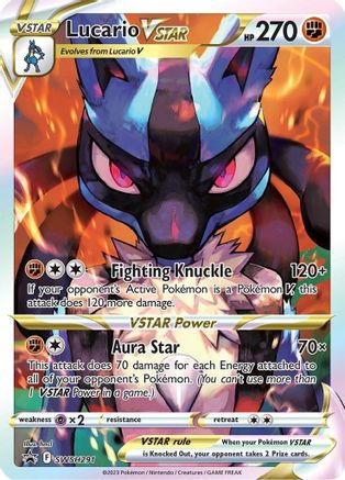 Lucario VSTAR - SWSH291 - SWSH: Sword & Shield Promo Cards #SWSH291