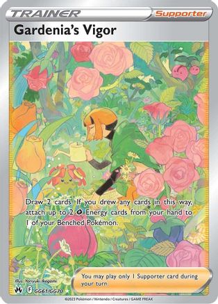 Gardenia's Vigor - SWSH: Crown Zenith: Galarian Gallery #GG61