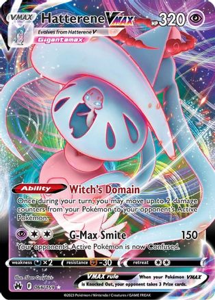 Hatterene VMAX - SWSH: Crown Zenith #066