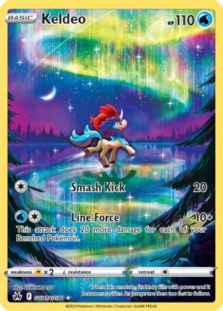 Keldeo - SWSH: Crown Zenith: Galarian Gallery #GG07
