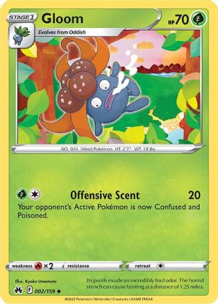 Gloom - SWSH: Crown Zenith #002