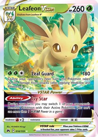 Leafeon VSTAR - SWSH: Crown Zenith #014