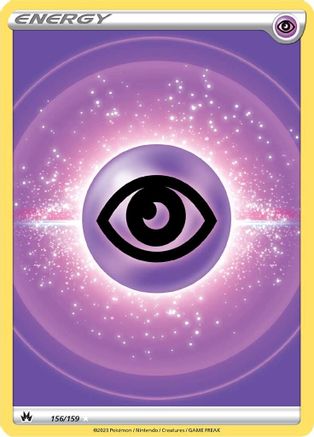 Psychic Energy (Texture Full Art) - SWSH: Crown Zenith #156