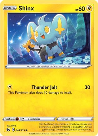 Shinx (40) - SWSH: Crown Zenith #040