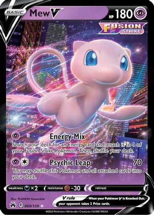 Mew V - SWSH: Crown Zenith #060