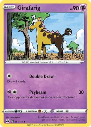 Girafarig - SWSH: Crown Zenith #061