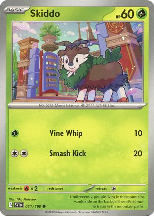 Skiddo - SV01: Scarlet & Violet Base Set #011